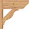 Ekena Millwork Funston Slat Smooth Outlooker, Western Red Cedar, 7 1/2"W x 18"D x 18"H OUT08X18X18FST06SWR - alternate 3